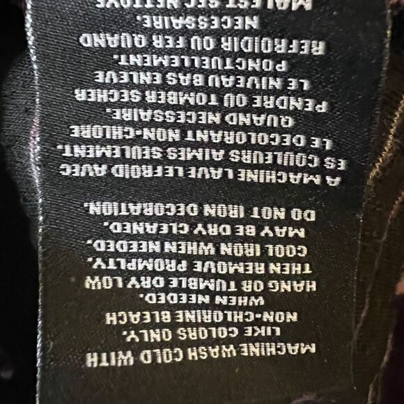 Hudson Outerwear Purple Tie Dye Crew Neck Sweatshirt Women’s Size M - Picture 9 of 10